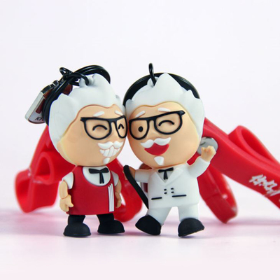 立体公仔钥匙扣